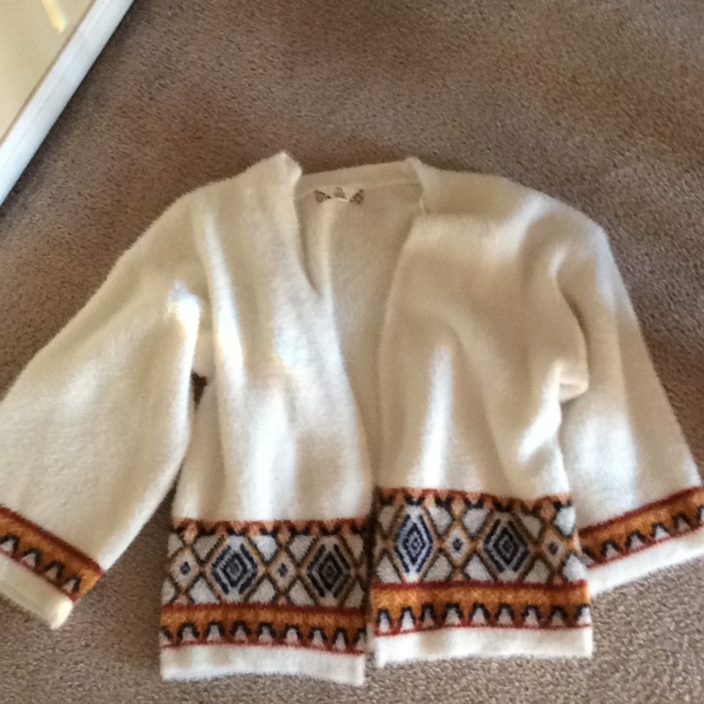 Women’s  pink rose cardigan